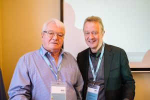 Ehrenmitglied Peter Maciejewski mit Präsident Jochen Szech